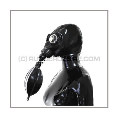 Deluxe M41-GP5 gasmask-zipperhood-system HEAVY-M with rebreathing-bag-set